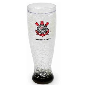 COPO PLÁSTICO GEL ISOLANTE TÉRMICO 450ML CORINTHIANS MILENO