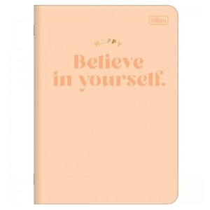 CADERNO GRAMPEADO FLEXÍVEL HAPPY 32 FOLHAS TILIBRA