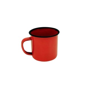 MINI CANECA 80ML ESMALTADA VERMELHO