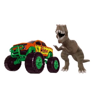 PICK-UP COM DINOSSAURO CROSS REX ATTACK 42CM
