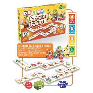DOMINÓ SALADA DE FRUTAS JOGOS EDUCATIVOS