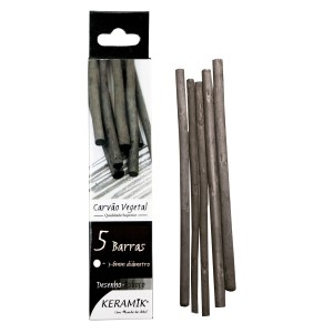 CARVÃO VEGETAL C/ 5UN KERAMIK