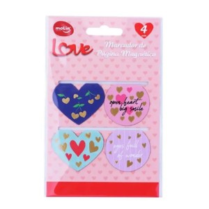 MARCADOR DE PÁGINA MAGNÉTICO HEART MOLIN