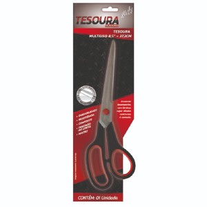 TESOURA BLACK RED MULTIUSO