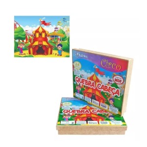 QUEBRA CABEÇA CIRCO MDF