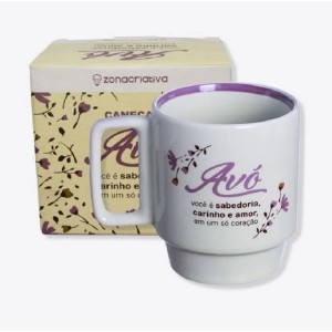 CANECA TINA AVÓ É - ZONACRIATIVA