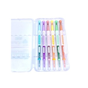 MARCADOR DE TEXTO DUAS PONTAS 6 CORES