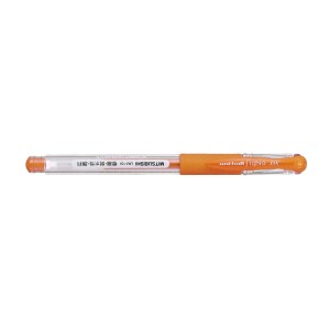 CANETA GEL SIGNO DX 0,38 LARANJA MITSUBISHI UNI-BALL
