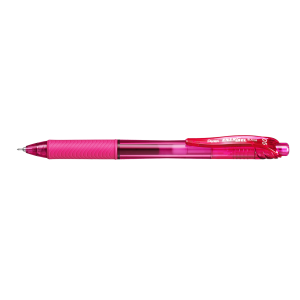 CANETA RETRÁTIL ENERGEL-X  0.5 ROSA PENTEL