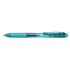 CANETA RETRÁTIL ENERGEL-X 0.5 AZUL TURQUESA PENTEL