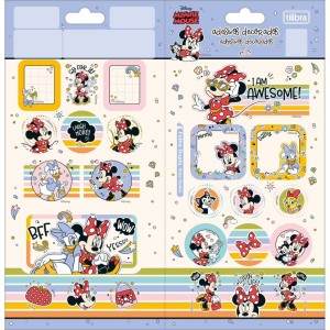 ADESIVO DECORADO DUPLO MINNIE MOUSE TILIBRA