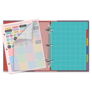 CADERNO ARGOLADO PLANNER BUQUE FINA IDEIA