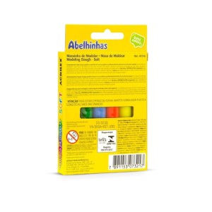 MASSINHA DE MODELAR SOFT 6 CORES ACRILEX