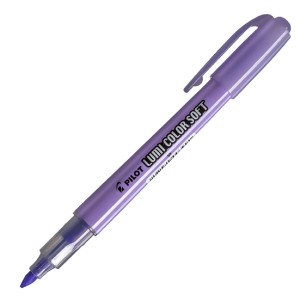 MARCA TEXTO LUMI COLOR SOFT LILAS PASTEL PILOT