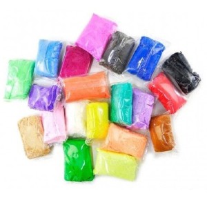 MASSA DE E.V.A PARA MODELAGEM 250G 20 CORES MAKE+