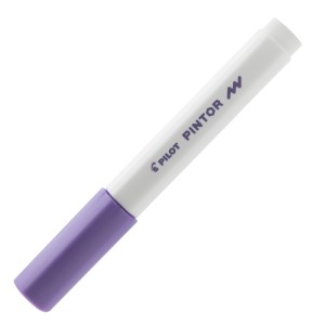 CANETA MARCADOR PILOT PINTOR FINA 1.0MM METÁLICO VIOLETA