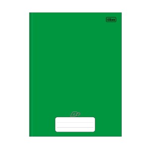 CADERNO BROCHURA CD UNIVERSITÁRIO VERDE 96 FLS D+ TILIBRA