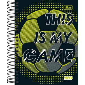 AGENDA ESPIRAL DIÁRIA PEPPER MASCULINA M4 TILIBRA