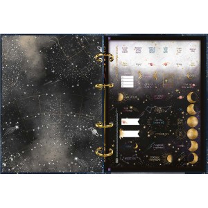 CADERNO ARGOLADO CARTONADO COLEGIAL MAGIC 80 FOLHAS TILIBRA