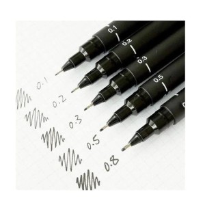 CANETA NANKIN UNI PIN FINE LINE 0.2MM MITSUBISHI UNI-BALL