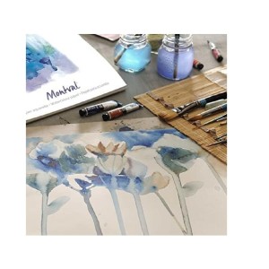 BLOCO CANSON MONTVAL AQUARELA GRAO FINO 12FLS 24X32 300G CANSON