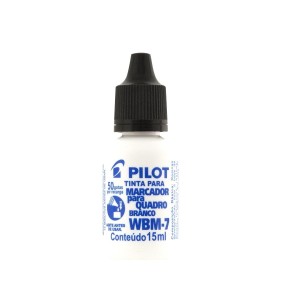 TINTA PARA MARCADOR WBM-7 PRETO QUADRO BRANCO 15ML PILOT