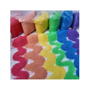 AREIA COLORIDA BRANCO 500G CORES BRILHOS