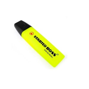 MARCA TEXTO STABILO BOSS AMARELO NEON 70/24