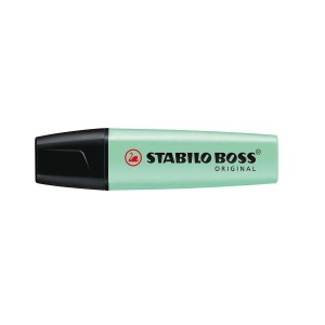 MARCA TEXTO STABILO BOSS VERDE PASTEL 70/116