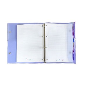 CADERNO ARGOLADO UNIVERSITÁRIO BREEZE ROXO DAC