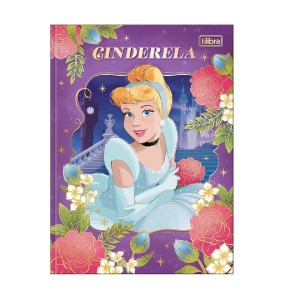 CADERNO BROCHURA CD COLEGIAL PRINCESAS 80FLS TILIBRA