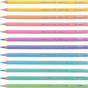 LAPIS DE COR MEGA SOFT COLOR TONS PASTEL C/ 12 CORES TRIS
