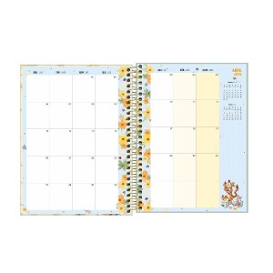 PLANNER ESPIRAL POOH M7 TILIBRA