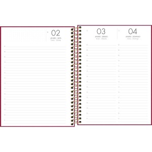AGENDA EXECUTIVA ESPIRAL DIÁRIA LUME M7 TILIBRA