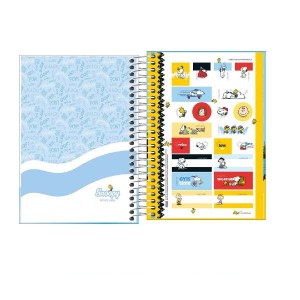 AGENDA ESPIRAL DIÁRIA SNOOPY M5 TILIBRA
