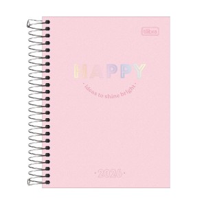 AGENDA ESPIRAL DIARIA HAPPY M4 TILIBRA