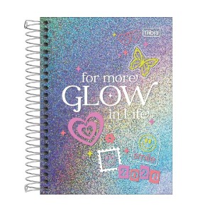 AGENDA ESPIRAL DIÁRIA M4 GLOW TILIBRA