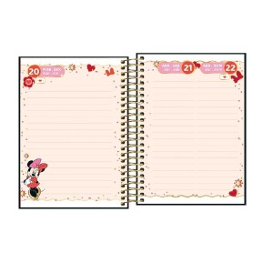 AGENDA ESPIRAL DIÁRIA MINNIE TILIBRA