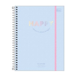 PLANNER ESPIRAL HAPPY M7 90G TILIBRA