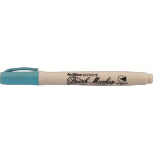 CANETA BRUSH MARKER EPF-F AZUL TURQUESA ARTLINE
