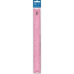 RÉGUA FLEXÍVEL 30CM ACADÉMIE ROSA CLARO TILIBRA