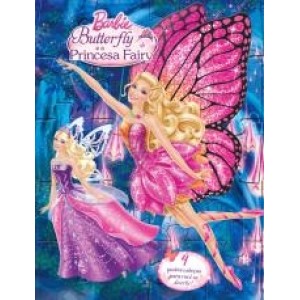 LIVRO+QUEBRA-CABECA BARBIE BUTTERFLY  CIRANDA CULTURAL