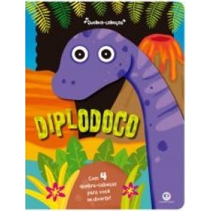 LIVRO+QUEBRA-CABEÇA DIPLODOCO CIRANDA CULTURAL