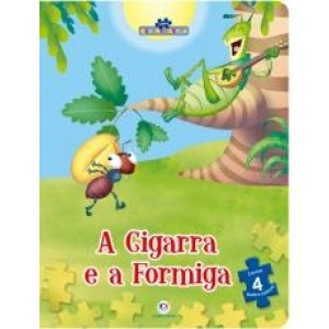 LIVRO+QUEBRA CABECA CIGARRA E A FORMIGA CIRANDA CULTURAL
