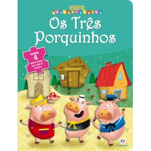 LIVRO+QUEBRA CABECA TRES PORQUINHOS CIRANDA CULTURAL