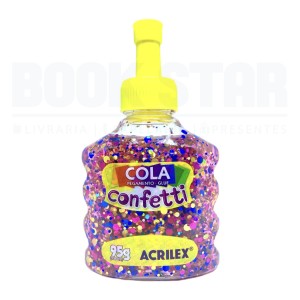 COLA CONFETTI 239 FANTASIA 95G ACRILEX