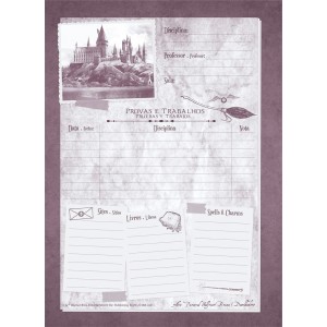 CADERNO ESPIRAL CD UNIV 10M HARRY POTTER 200 FLS JANDAIA