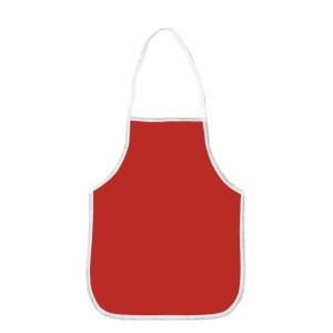 AVENTAL ESCOLAR VERMELHO