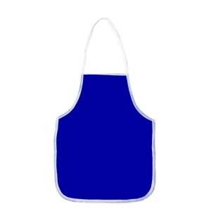 AVENTAL ESCOLAR AZUL