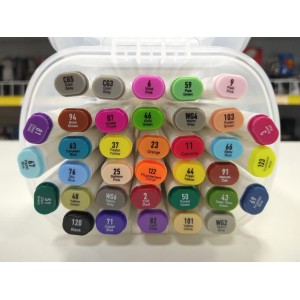 CANETA MARCADOR GRAF DUO 36 CORES CIS